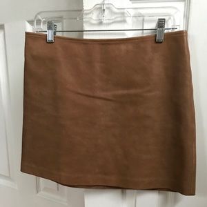 A.P.C. Leather Mini Skirt